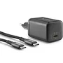 NGS Cargador GaN 65W para HP con Cable USB-C de 1,5 m y 8 Conectores